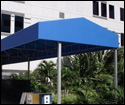 gable awnings