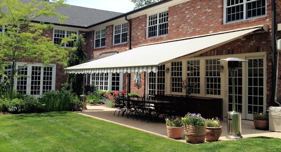 House with Awnings